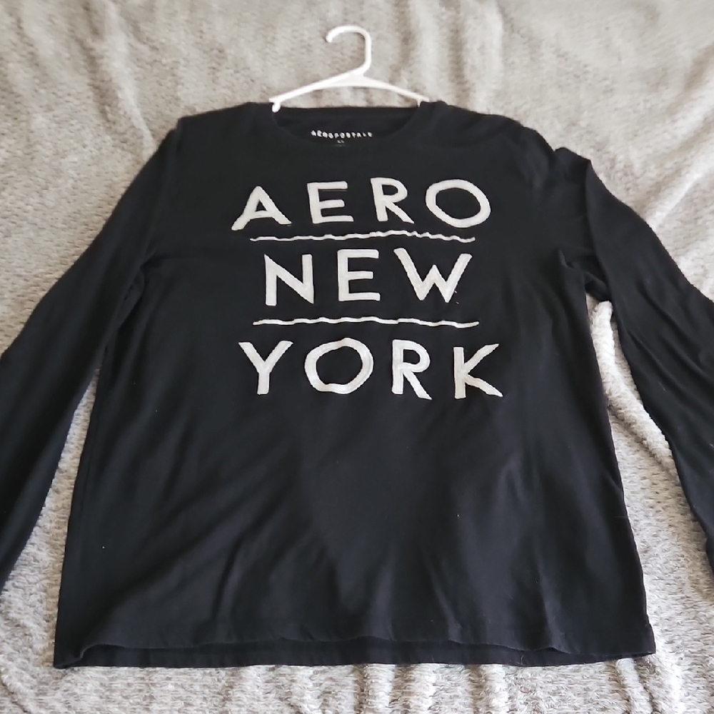 Aeropostale Black Long Sleeve Tee